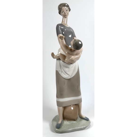 Lladró Other - Lladro Maternidad 4575 Maternity Motherhood & Child Baby 13" Brille VTG 1969 Box